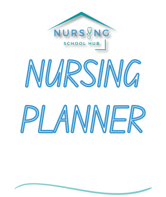 NURSING SCHOOL PLANNER